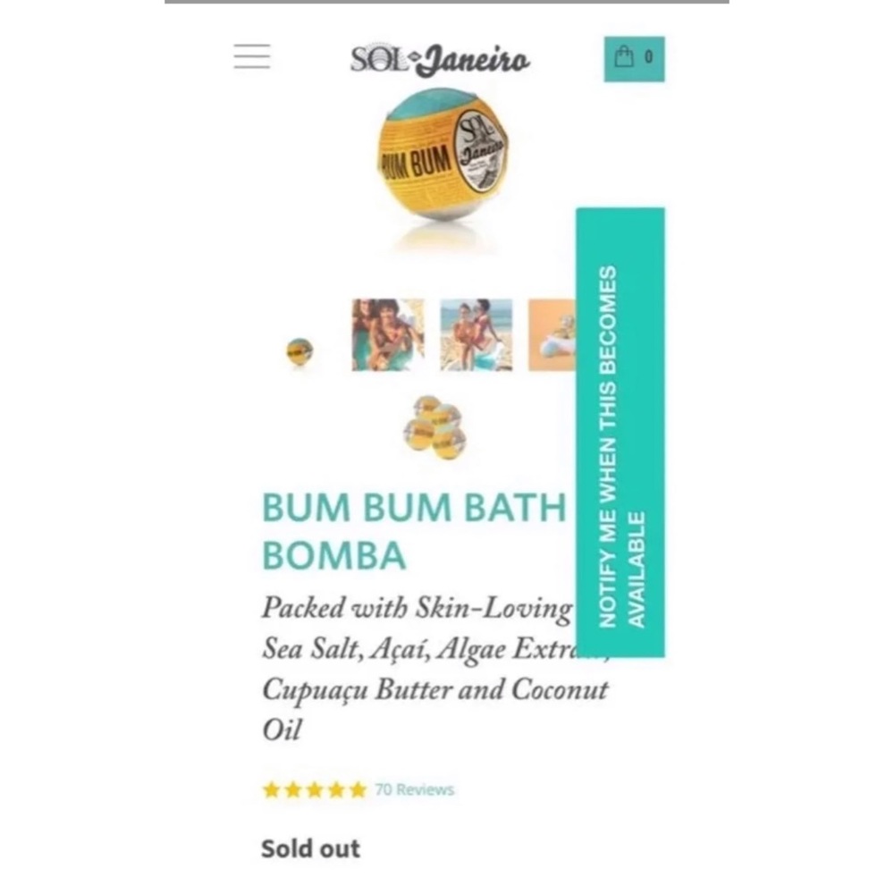 Sol de Janeiro Bath Bomb